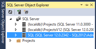 sql server incompatible detected version