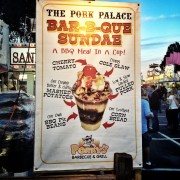 The Pork Palace Bar-B-Que Sundae
