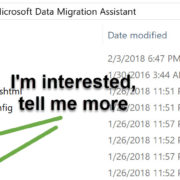 Data Migration Assistant configuration file