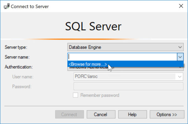 how to hide instance of SQL Server