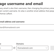 create email alias